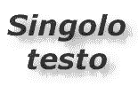 Singolo Testo